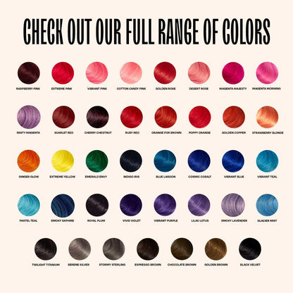 Overtone Täglicher Farbspülung Conditioner für Haare, Himbeer-Pink: Temporäres Pigment mit Shea-, Kokos- & Avocadoöl, Feuchtigkeitsspendend, Vegan & Tierversuchsfrei, Alle Haartypen, 130 ml