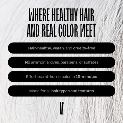 Overtone Daily Color Depositing Conditioner – 4,5 oz Temporäre Farbspülung mit Sheabutter & Kokosöl für Pastell-Silber (Serene Silver) – Vegan & Tierversuchsfrei