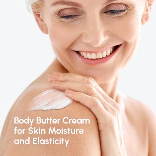 MAREE Whipped Body Butter – Ayurvedische Hautpflege mit Vanille, Sheabutter, Meeres-Kollagen & Arganöl – Feuchtigkeitsspender für trockene Haut – 200 ml