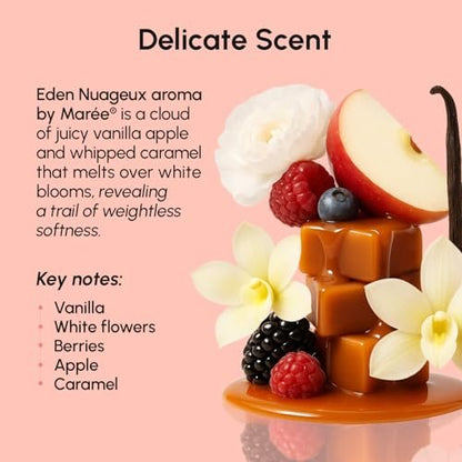 MAREE Whipped Body Butter – Ayurvedische Hautpflege mit Vanille, Sheabutter, Meeres-Kollagen & Arganöl – Feuchtigkeitsspender für trockene Haut – 200 ml