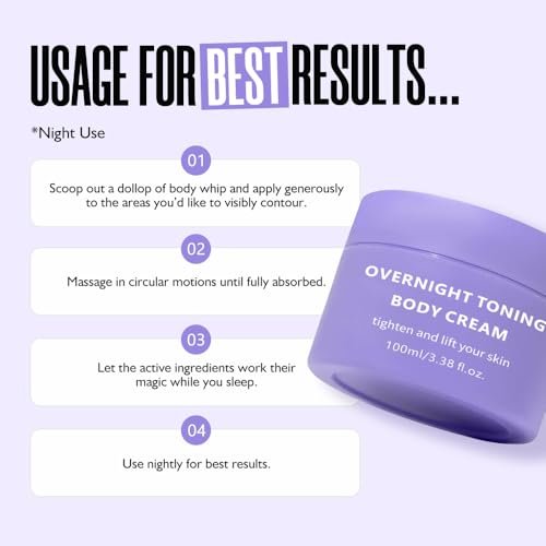 Sea-Maid Overnight Toning Body Firming Cream – Anti-Falten Feuchtigkeitscreme für straffe und glatte Haut (100 ml)