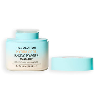 Revolution Beauty London Hydra Cool Cooling Loose Baking Powder – Make-up-Setting-Puder mit Hyaluronsäure, vegan & tierversuchsfrei, 1,05 oz