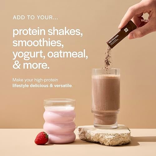 Gainful Geschmacksstäbchen für ungewürztes Proteinpulver, Neapolitaner Sortenpackung, Erdbeer-, Schokoladen- & Vanillegeschmacksverstärker, für pflanzliches oder Molkenprotein, ohne Zuckerzusatz, 14 Stück