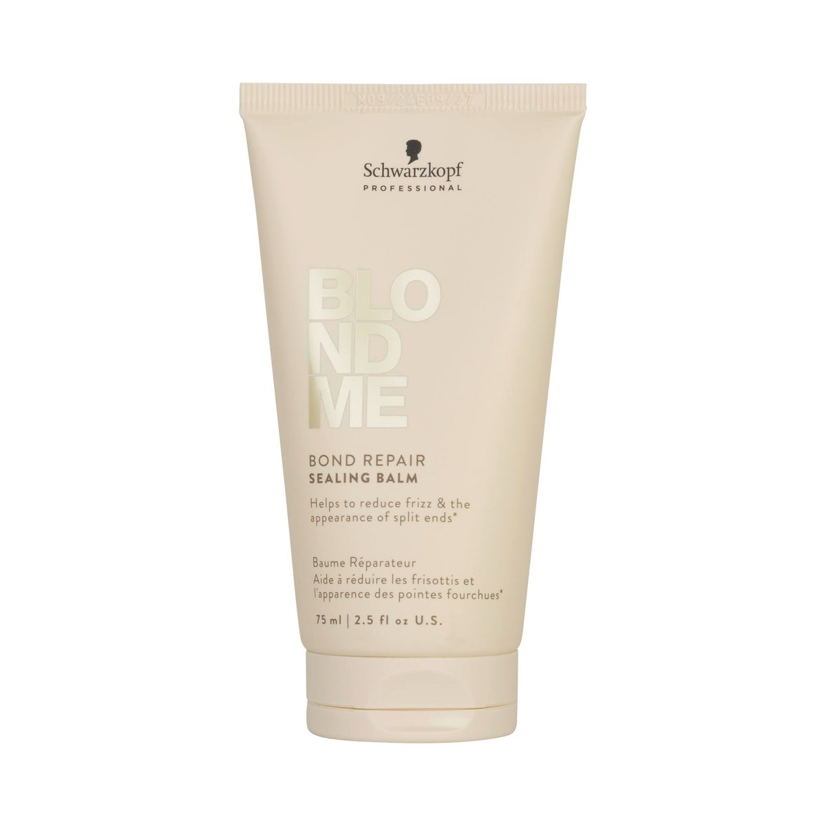 BlondMe Bond Repair Sealing Balm für blondes Haar, 2,5 Fl Oz | Bekämpft Spliss & reduziert Frizz | Hitzeschutz | Für glänzendes, glattes blondes, aufgehelltes & graues Haar