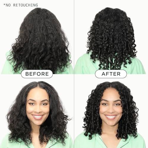 Sienna Naturals Dew Magic Leave-In Conditioner – Anti-Frizz, Leichte Feuchtigkeit, Stärkung mit Baobab & Kokosöl – Vegan – Ideal für Locken – 11 oz