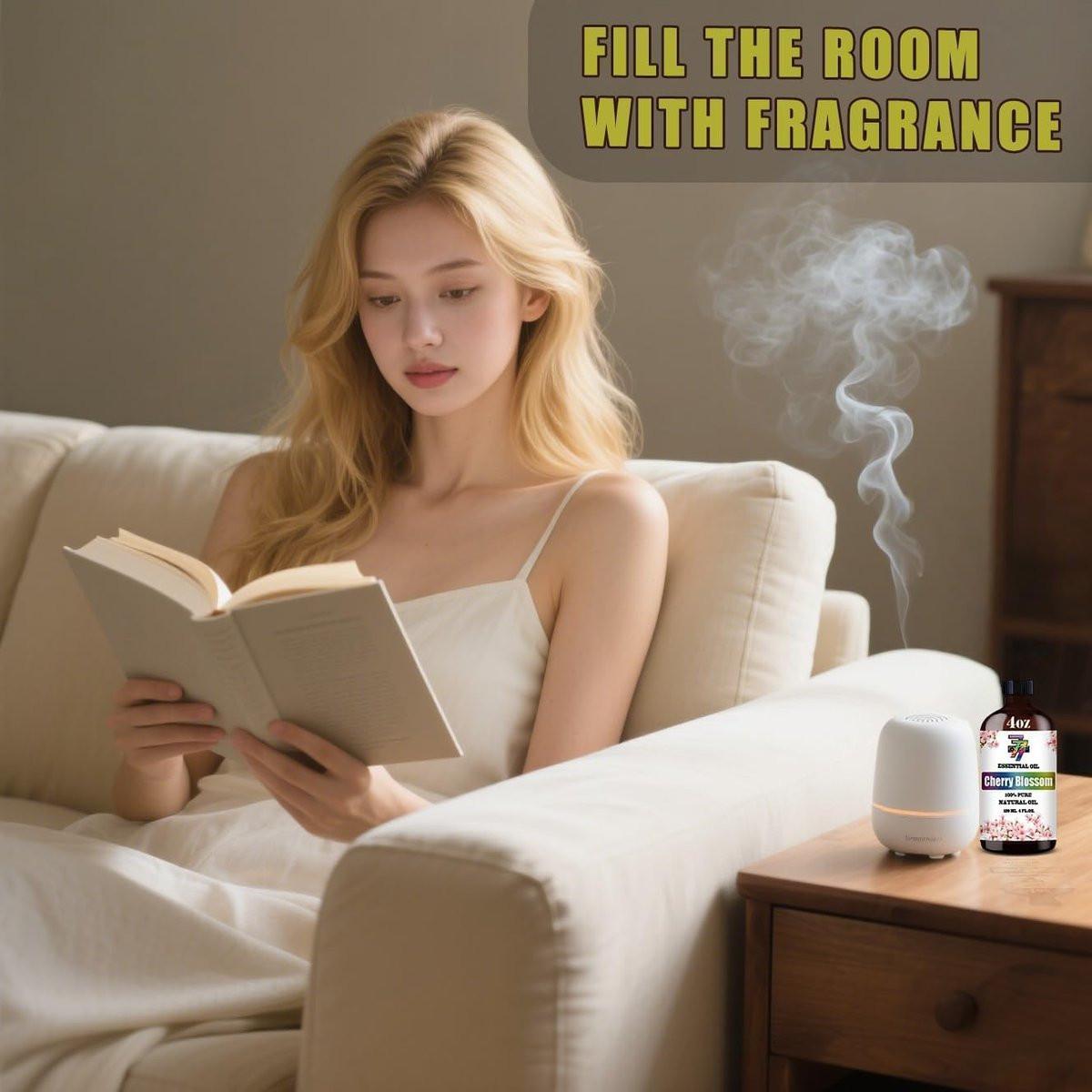 Kirschblütenöl – Zartes Kirschblütenöl für Diffuser, DIY-Kerzen, Seife, Luftbefeuchter, Schlafzimmer, Geschenk – 120 ml