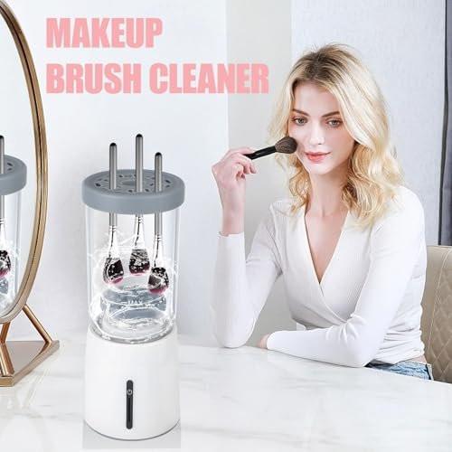 Elektrischer Make-up-Pinselreiniger – Automatisches Reinigungswerkzeug, IP65 wasserdicht, geeignet für Make-up-Schwämme und Pinsel