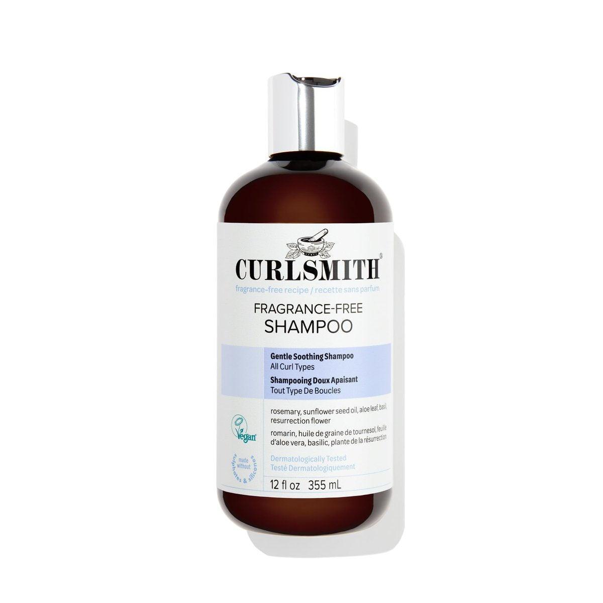 CURLSMITH Duftfreies Shampoo – Sanfte Reinigung für geschmeidige, feuchtigkeitsreiche Locken (355 ml)