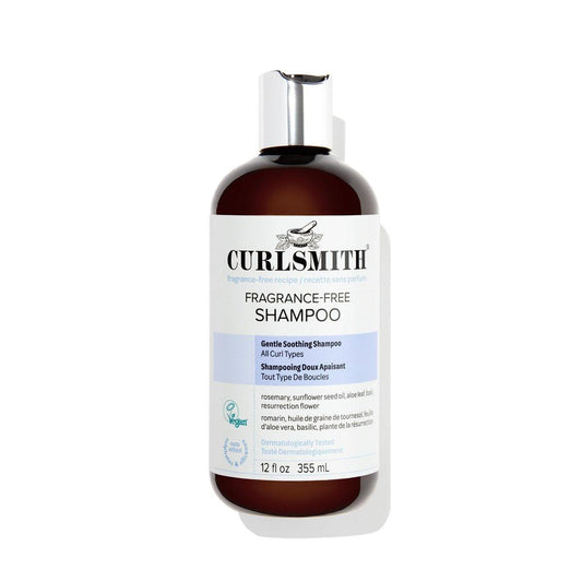 CURLSMITH Duftfreies Shampoo – Sanfte Reinigung für geschmeidige, feuchtigkeitsreiche Locken (355 ml)