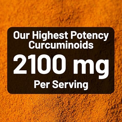 NatureWise Curcumin mit Ingwer 2400 mg – Hochdosiertes Kurkuma-Extrakt mit 2100 mg Curcuminoiden – Extra stark & hoch bioverfügbar – Vegan, Nicht-GVO – 90 Kapseln (30 Tage Vorrat)
