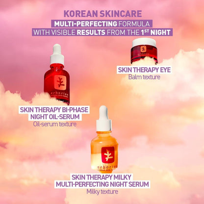 Erborian Skin Therapy Eye Cream – Multi-Perfecting Anti-Aging Augencreme mit Koffein, 15 ml