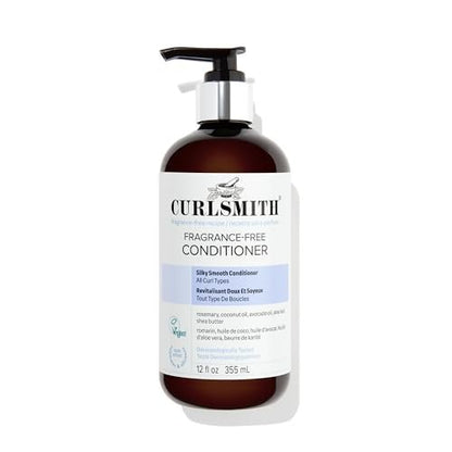 CURLSMITH Duftfreier Conditioner – Sanftes Entwirren, Pflegen und Glätten für seidige Locken (355 ml)