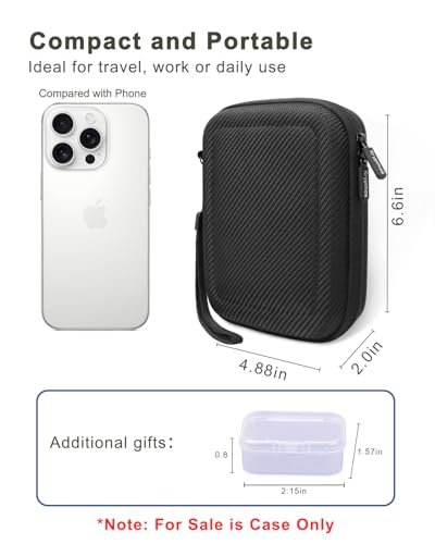 Krypthos Diabetic Supplies Travel Case – Organizer für Blutzuckermessgerät, Teststreifen, Lanzetten – Schwarz
