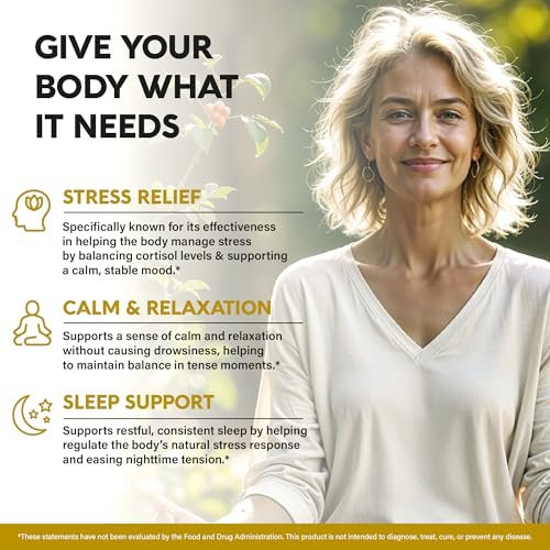 Ashwagandha 1800 mg Bio – USDA Bio-zertifiziertes Ashwagandha für Frauen & Männer – Klinisch wirksame Stärke für Stressabbau & Schlaf – Pulver & Wurzelextrakt 2,5 % Withanolide – 100 Kapseln