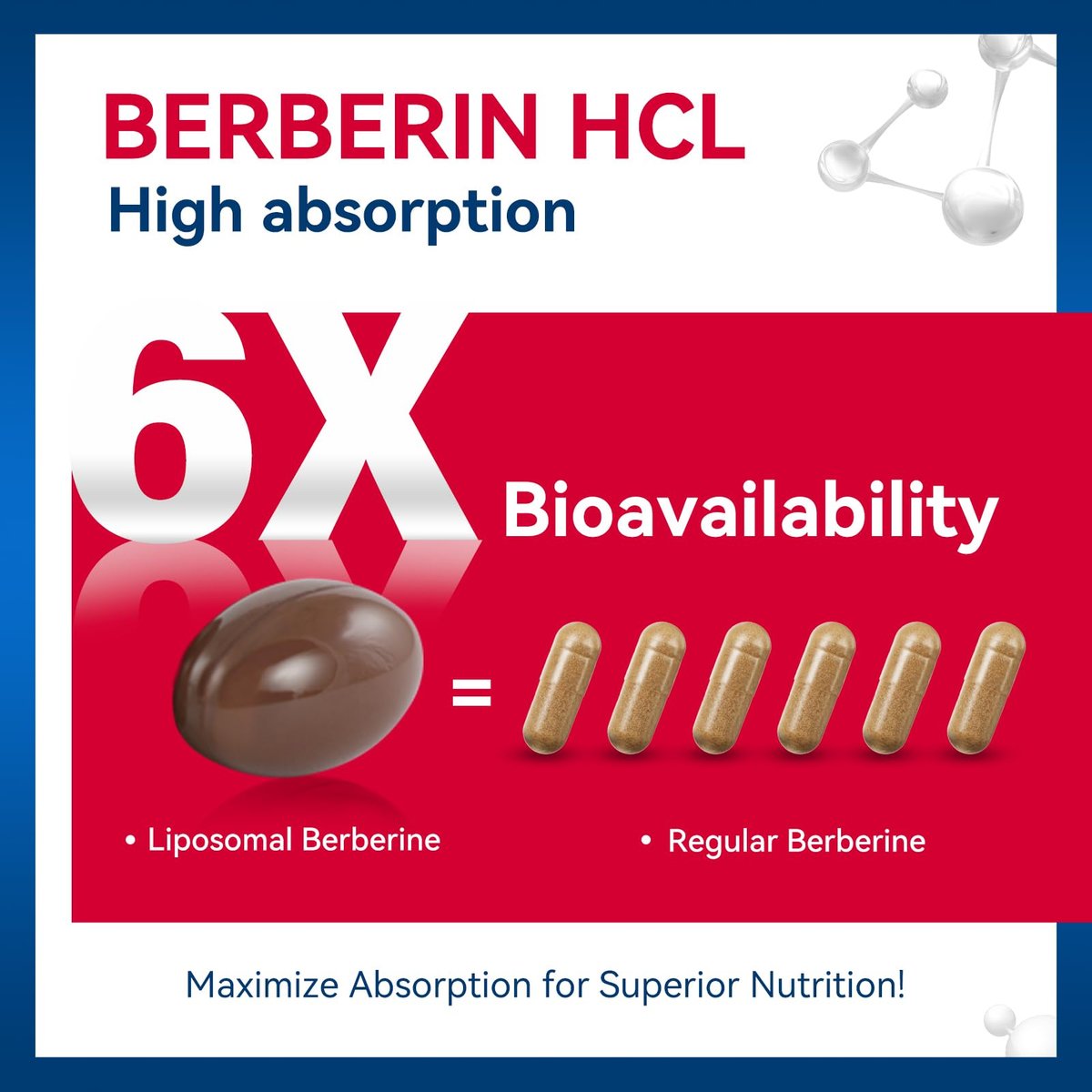 URDRU 3-in-1 Liposomales Berberin Supplement 1500mg – mit Ceylon-Zimt & Gymnema, hohe Bioverfügbarkeit Berberin Kapseln für Frauen und Männer, AMPK-Aktivator