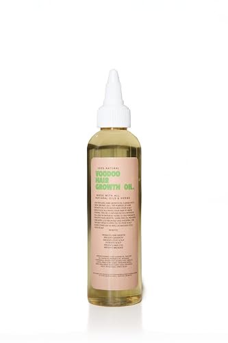 Glossed By Nae Voodoo Haarwuchsöl – Mit Rosmarin, Zitronengras, Traubenkern- und Rizinusöl für Haarwachstum, Kopfhautjucken & trockene Kopfhaut – 118 ml – Alle Haartypen
