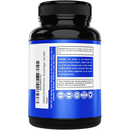 Cortisol-Supplement für Frauen und Männer mit 14-in-1-Mischung (Magnesium, Ashwagandha, L-Theanin uvm.) – Gesunder Cortisolspiegel & Ruhe – Drittanbieter-getestet, Nicht-GVO, hergestellt in USA – 60 Kapseln