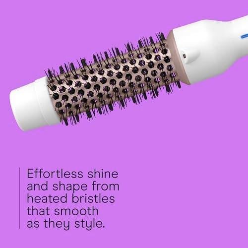 Conair Doppel-Keramik 1¼-Zoll Thermo-Rundbürste – Heizbare Rundbürste für Volumen, Locken und Wellen – Keramik-Technologie vermeidet schädliche Hot Spots für glattes, glänzendes Haar
