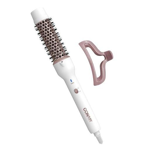 Conair Doppel-Keramik 1¼-Zoll Thermo-Rundbürste – Heizbare Rundbürste für Volumen, Locken und Wellen – Keramik-Technologie vermeidet schädliche Hot Spots für glattes, glänzendes Haar
