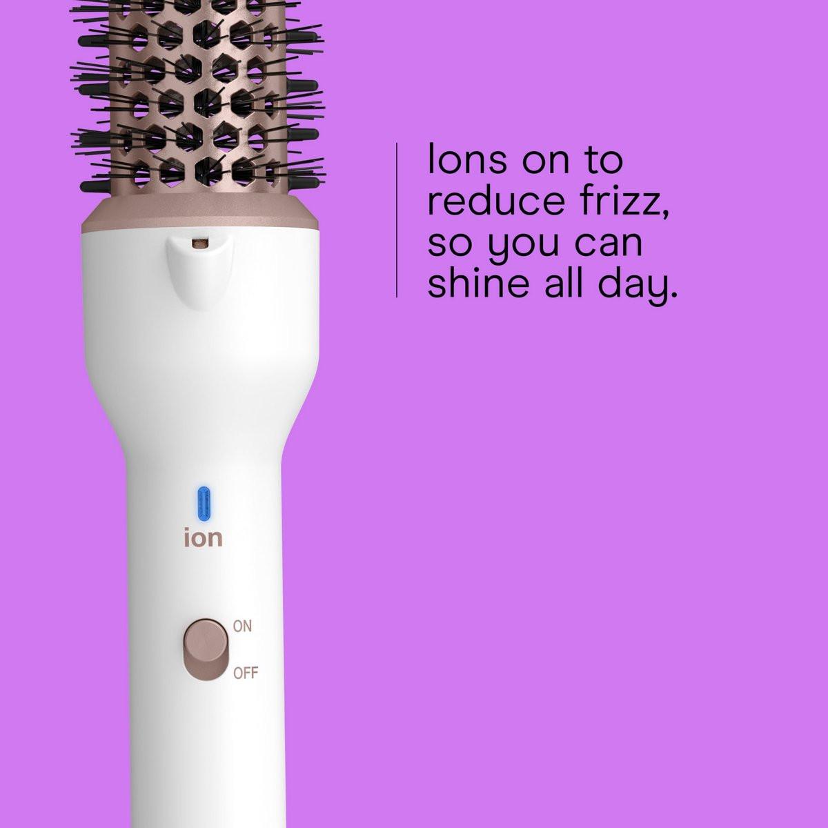 Conair Doppel-Keramik 1¼-Zoll Thermo-Rundbürste – Heizbare Rundbürste für Volumen, Locken und Wellen – Keramik-Technologie vermeidet schädliche Hot Spots für glattes, glänzendes Haar