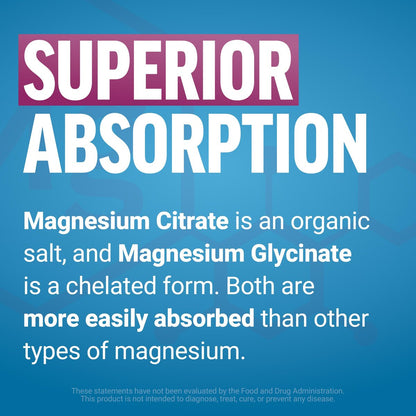 Force Factor Ultimate Magnesium – 330 mg Magnesium Glycinat & Citrat, Vegan, Glutenfrei, Mixed Berry, 60 Soft Chews
