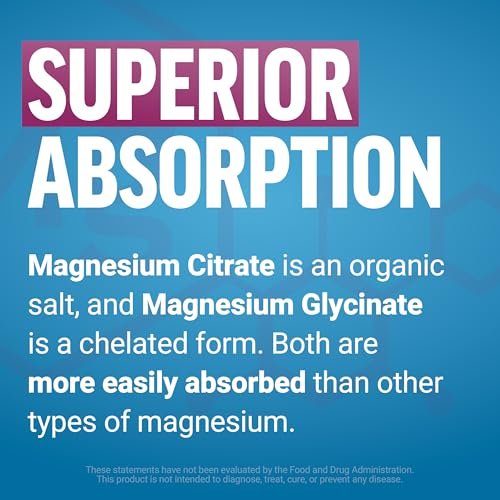 Force Factor Ultimate Magnesium – 330 mg Magnesium Glycinat & Citrat, Vegan, Glutenfrei, Mixed Berry, 60 Soft Chews