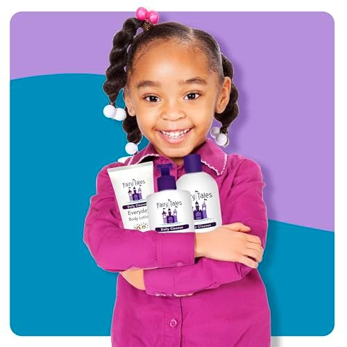 Fairy Tales Daily Cleanse Kids Body Wash – Sanfte, natürliche Reinigung für Kinder, 32 oz