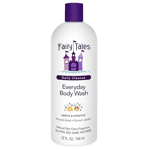 Fairy Tales Daily Cleanse Kids Body Wash – Sanfte, natürliche Reinigung für Kinder, 32 oz