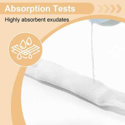 Elastische Nasenbandage, Nasenverbandhalter, einzeln verpackt für die Erholung nach Rhinoplastik & Septoplastik, externer atmungsaktiver Nasenschutz mit hoher Saugfähigkeit (10 Stück, Weiß)