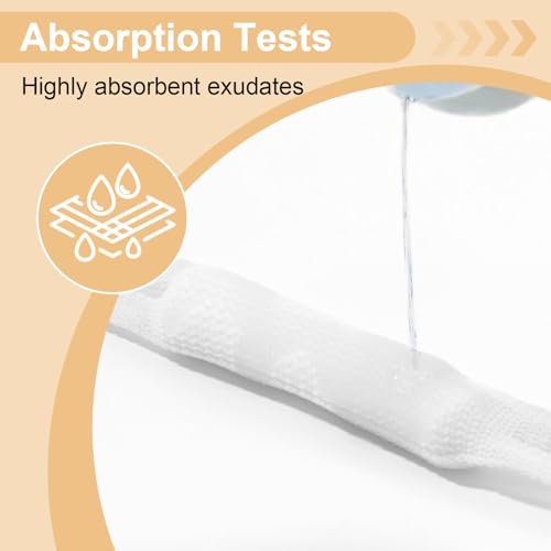 Elastische Nasenbandage, Nasenverbandhalter, einzeln verpackt für die Erholung nach Rhinoplastik & Septoplastik, externer atmungsaktiver Nasenschutz mit hoher Saugfähigkeit (10 Stück, Weiß)