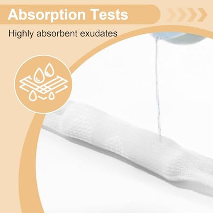 Elastische Nasenbandage, Nasenverbandhalter, einzeln verpackt für die Erholung nach Rhinoplastik & Septoplastik, externer atmungsaktiver Nasenschutz mit hoher Saugfähigkeit (10 Stück, Weiß)