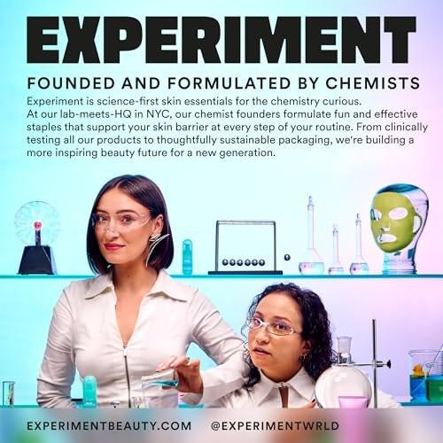 Experiment Molecular Mesh Barrier Repair Face Moisturizer – Beruhigende, leichte Gesichtscreme für gestärkte Haut, gegen Rötungen & Reizungen – mit Ectoin, Phytosphingosin, Centella – 60 ml – Vegan für empfindliche Haut