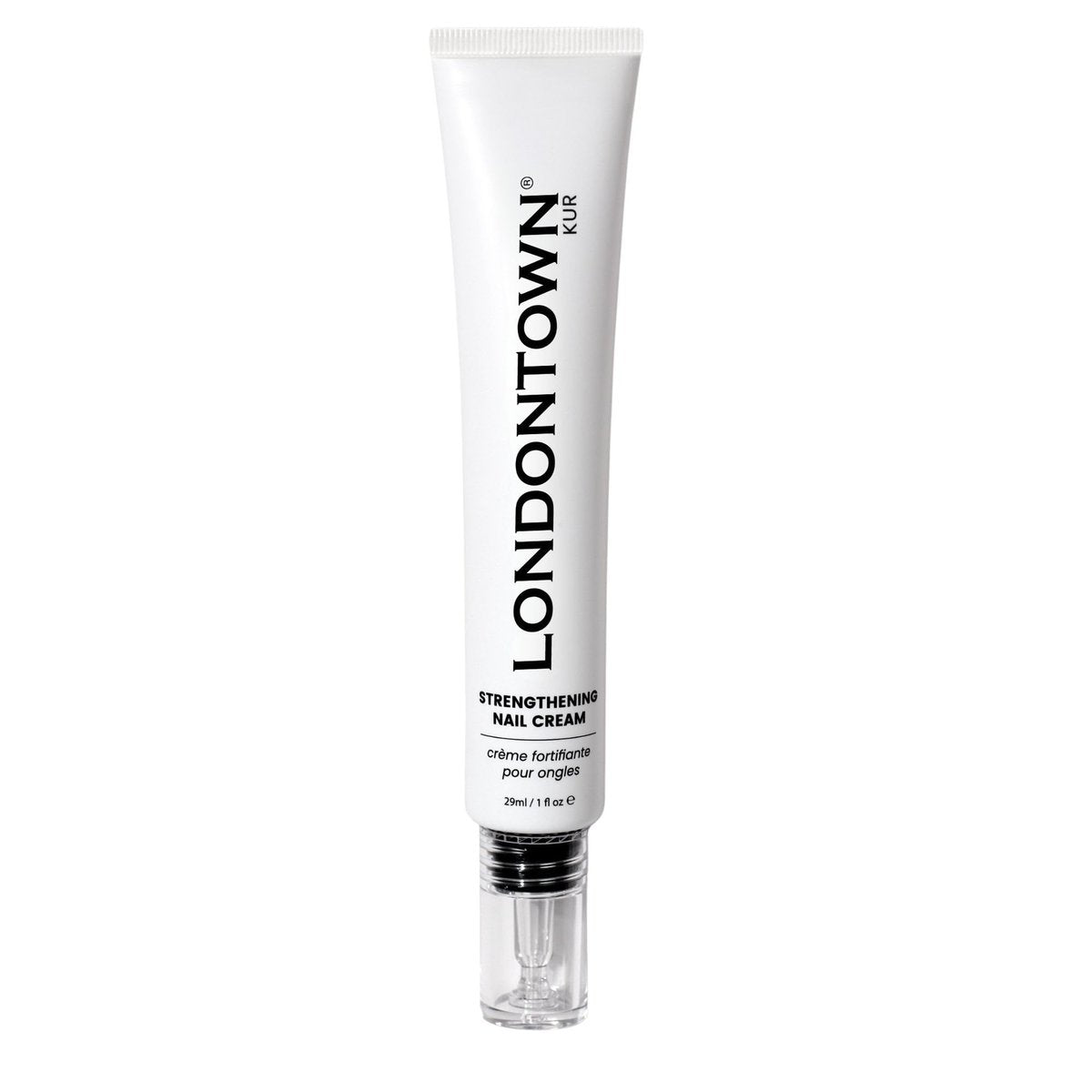 LONDONTOWN Nagelhärter-Creme – Nagelwachstum & Pflege für brüchige Nägel – Stoppt Spliss, Absplittern & Risse – Nagel- und Nagelhautreparatur für stärkere, gesündere Nägel, 30 ml