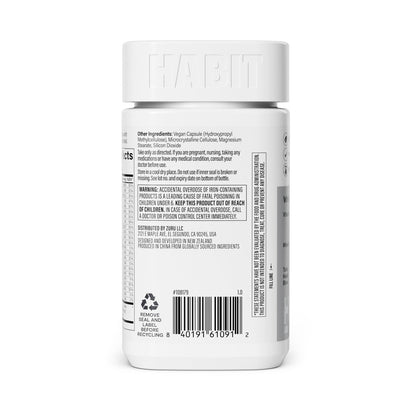 Habit Männermultivitamin – Unterstützt Gesundheit & Wohlbefinden mit Vitaminen A-E, Magnesium, Zink, L-Arginin, 60 Kapseln