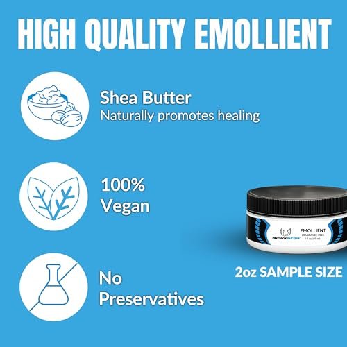 HawkGrips 2oz Duftfreies Massage-Emollient, Ölbasiertes veganes Formula mit Sheabutter für IASTM & Weichteiltechniken, geschmeidige Gleitfähigkeit, nicht fettende Creme-Alternative, professionelle Anwendung, 1er Pack