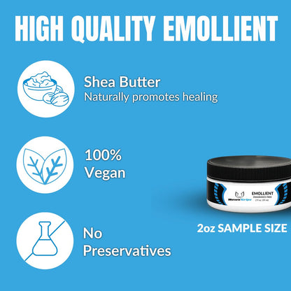HawkGrips 2oz Duftfreies Massage-Emollient, Ölbasiertes veganes Formula mit Sheabutter für IASTM & Weichteiltechniken, geschmeidige Gleitfähigkeit, nicht fettende Creme-Alternative, professionelle Anwendung, 1er Pack