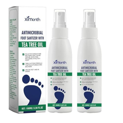 2er-Pack Fußspray mit Teebaumöl – Fuß- und Schuhfrische, schnell trocknend & reisefreundlich (2 Stück)