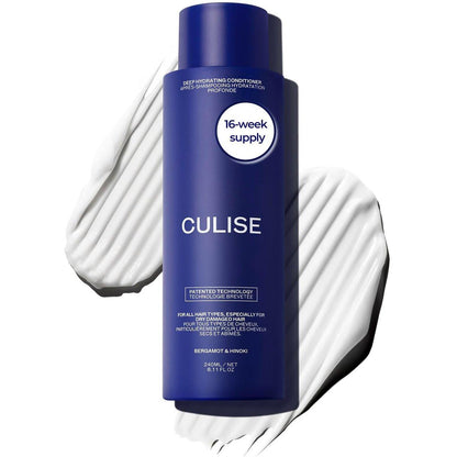 CULISE Korean Hydratisierender Conditioner für trockenes, geschädigtes, coloriertes Haar - Entwirrender Tiefenconditioner für Frauen, mit Reisferment, Hyaluronsäure, Sheabutter, Lockig, Wellig, Sulfatfrei, Farbsicher