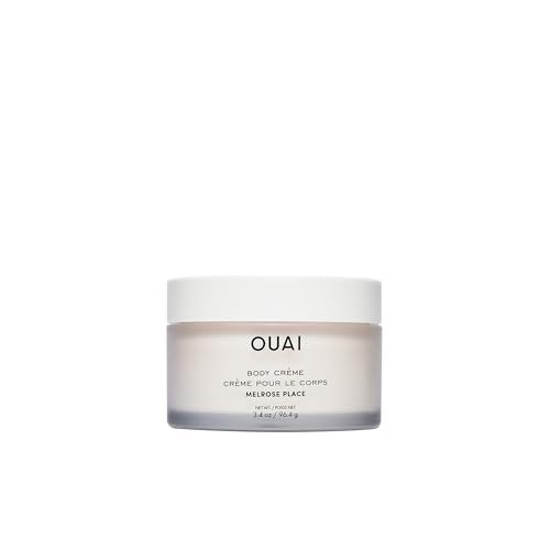 OUAI Body Cream Reisegröße, Melrose Place - Feuchtigkeitsspendende Körpermousse mit Cupuaçu-Butter, Kokosöl & Squalan - Macht die Haut weich und verleiht einen gesunden Glanz - Sulfatfreie Hautpflege (100 ml)