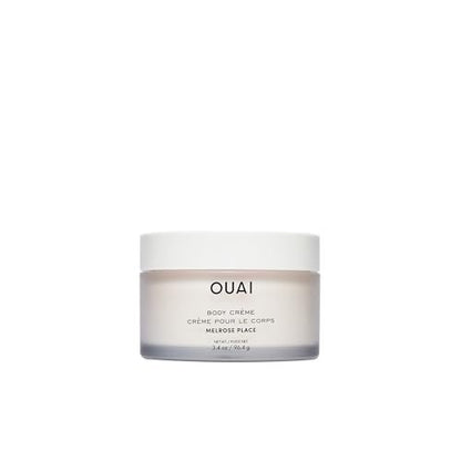 OUAI Body Cream Reisegröße, Melrose Place - Feuchtigkeitsspendende Körpermousse mit Cupuaçu-Butter, Kokosöl & Squalan - Macht die Haut weich und verleiht einen gesunden Glanz - Sulfatfreie Hautpflege (100 ml)