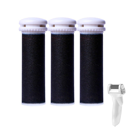 3er Pack Ersatz-Rollenköpfe kompatibel mit Emjoi Micro Pedi Hornhautentferner, Micro Pedi Ersatzrollen, ideal für Fußpflege-Zubehör