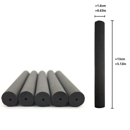 Rauchlose Moxa-Sticks 5 Stück – Kein Rauch bei der Moxibustion, aus reiner Beifußkohle, 1x5 Rollen