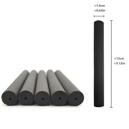 Rauchlose Moxa-Sticks 5 Stück – Kein Rauch bei der Moxibustion, aus reiner Beifußkohle, 1x5 Rollen