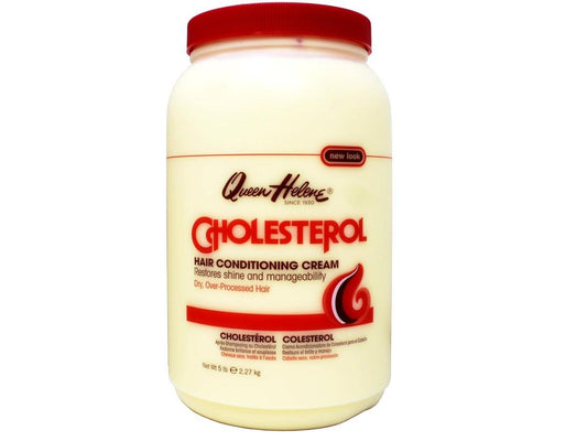 Queen Helene Cholesterol Haar-Conditioner-Creme – Tiefenpflege für trockenes, überbehandeltes Haar, 2,27 kg