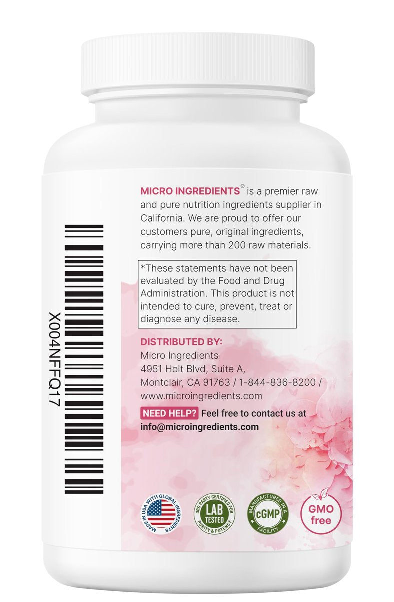 Myo-Inositol & D-Chiro Inositol 2.050 mg | 240 vegane Kapseln + Vitamin C, Folat, DIM & CoQ10 | Inositol-Präparat für Frauen | 40:1 Verhältnis | Hormonelle Balance & Eierstockunterstützung | Ohne Füllstoffe