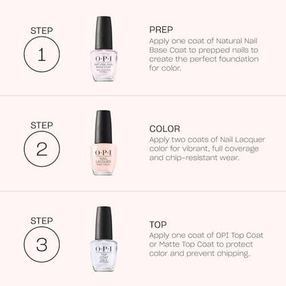 OPI Nail Lacquer 4er Mini-Pack | 4 cremige Sommerfarben, splitterresistenter Nagellack-Geschenkset | Make 'Em Jelly! Kollektion | Sommer 2025
