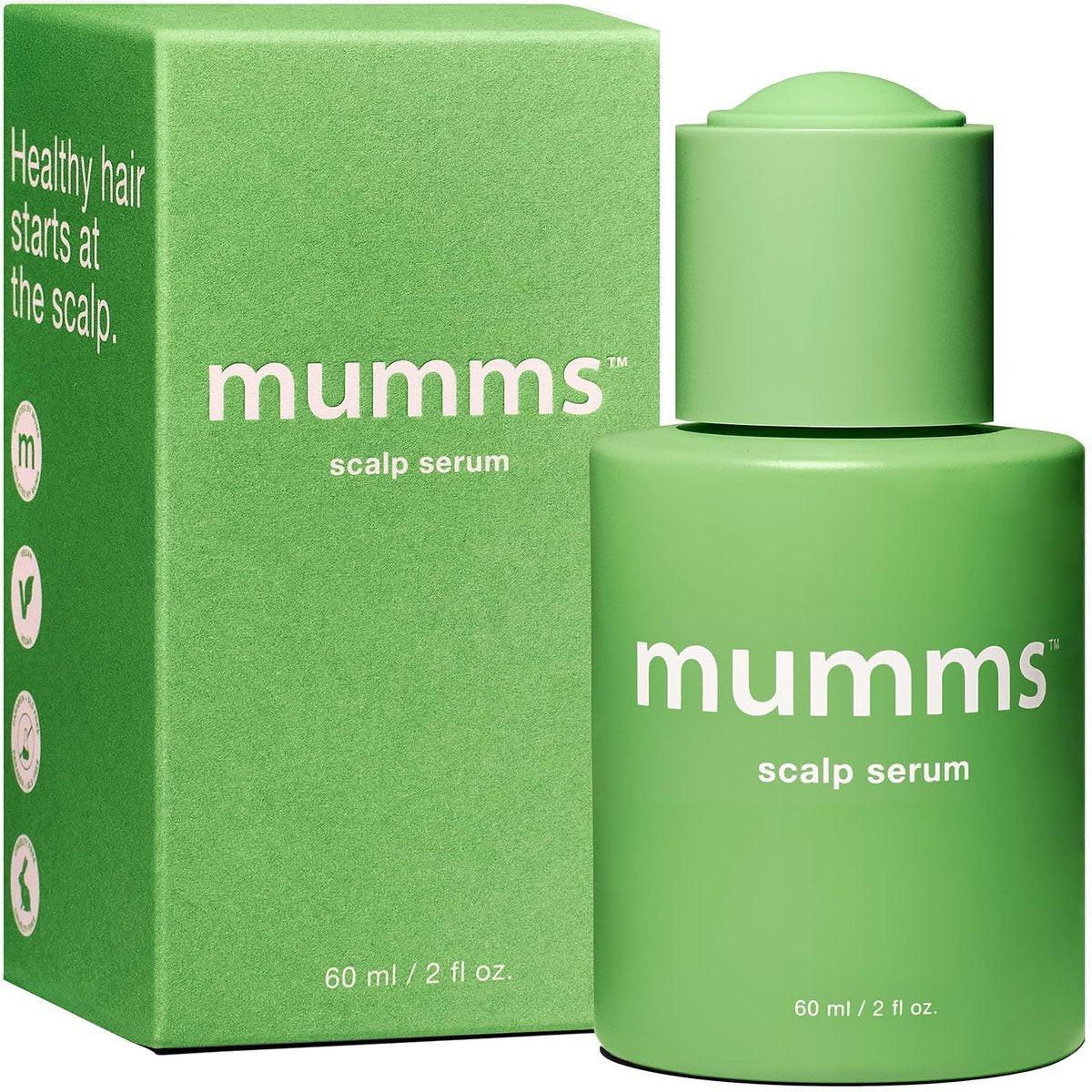 mumms Scalp Serum – Haarserum mit Sägepalmen-Extrakt und Ingwerwurzel, 60 ml, tägliche Anwendung