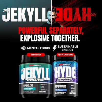ProSupps Mr. Hyde Signature V2 Pre-Workout Pulver – Fruchtpunsch, 30 Portionen mit Creatin, Beta-Alanin & Koffein für Leistung & Energie