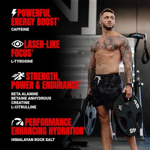 ProSupps Mr. Hyde Signature V2 Pre-Workout Pulver – Fruchtpunsch, 30 Portionen mit Creatin, Beta-Alanin & Koffein für Leistung & Energie