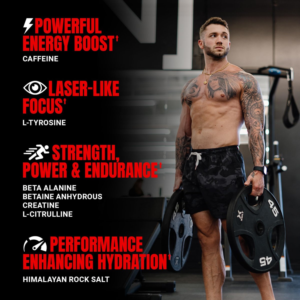 ProSupps Mr. Hyde Signature V2 Pre-Workout Pulver – Fruchtpunsch, 30 Portionen mit Creatin, Beta-Alanin & Koffein für Leistung & Energie